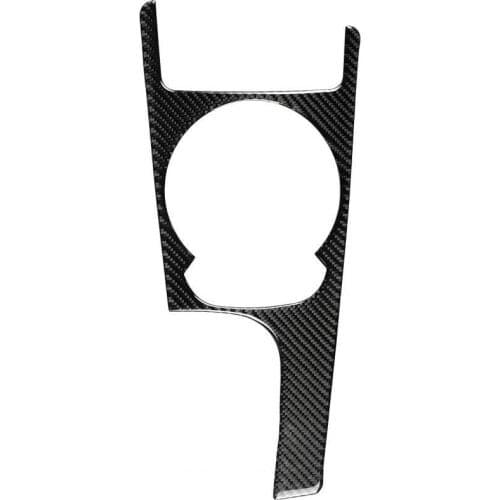 Universal Self-adhesive Decorative Carbon Fiber Car Gear Shift Panel Sticker for Audi TT 8N 8J MK123 TTRS 2008-2014