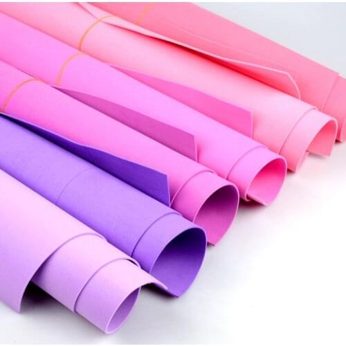 10pcs 50*50 cm 2mm PE Foam Paper Child Handmade Sheets Sponge Scrapbooking Crafts For Background DIY Handmade Gift Card Decor