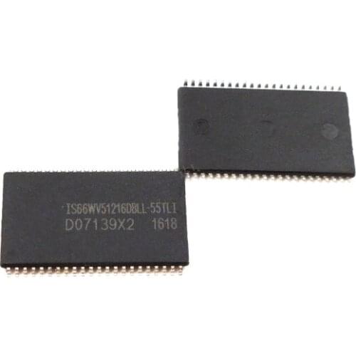 5PCS/LOT IS66WV51216 IS66WV51216DBLL-55TL IS66WV51216BLL-55TLI IS66WV51216BLL-70TLI TSOP44