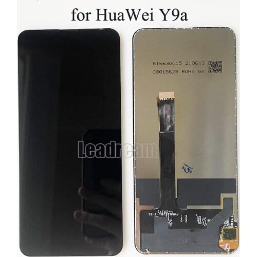 5Pcs Tested Display Replacement For Huawei Y9A IPS LCD Touch Screen Digitizer Assembly FRL-22 FRL-23 FRL-L22 Repair Parts