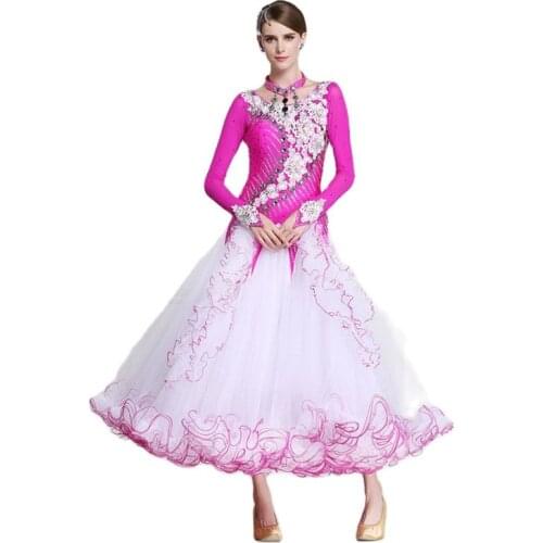 B-15133 ballroom dance competition dresses women standard ballroom modern dance dresses standard Latin dress for sale