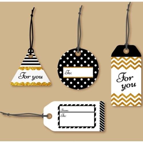 Hang Tag Metal Cutting Dies Stencil DIY Scrapbooking Album Stamp Paper Card Embossing Craft Decor