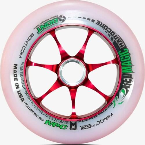 BONT Red Magic Hardcore 2.0 Inline skate wheels Speed skate wheels