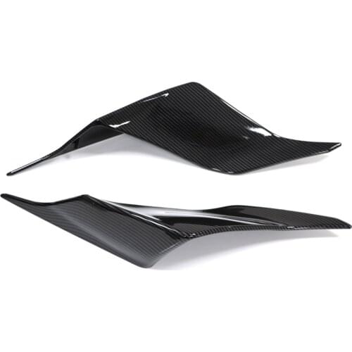 2pcs Carbon Fiber Motorcycle Rear Seat Side Cowl Panel Shell For Yamaha R6 2017-2020