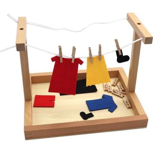 Wooden Busy Board Montessori Toys, Preschool Educational Learning Toy, Basic