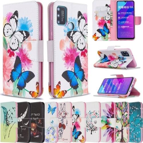 PU Flip Womens Carton Phone Case For Samsung Galaxy J2 J3 Pro J4 J5 J6 J7 Plus Prime 2017 2018 J330 J530 J730 J710 Cover Coque