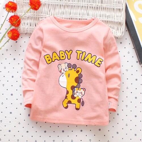 Boys T Shirt Girl Tshirt Children Clothes Toddler T-Shirt Kid Long Sleeve Tops Toddler T shirts Baby Tee Kids Christmas Shirt