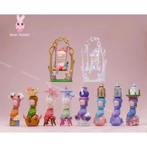 Blind Box Toys Fairy Garden Blind Box Guess Bag Caja Ciega Blind Bag Toys Anime Figures Cute Model Girl Birthday Gift Ornaments