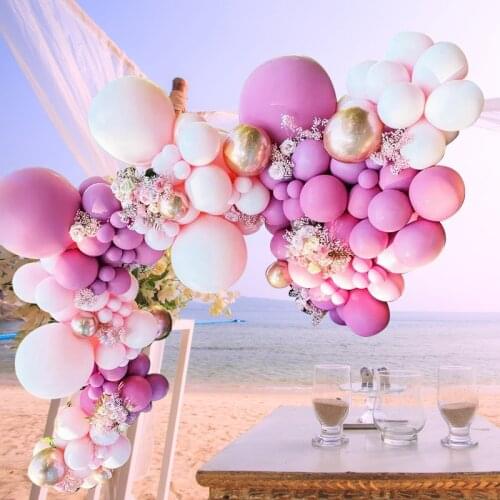 Latex Macaron Balloons Wedding Decoration 119pcs Balloon Arch Set Birthday Party Supplies Garland Balloon Kids Baby Shower
