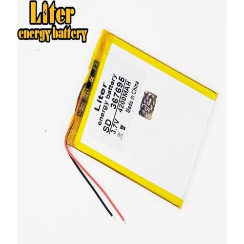 Li-po Tablet pc 3.7V,4200mAH (Q88 tablet polymer lithium ion battery) Li-ion battery for tablet pc 7 inch 8 inch 9inch [367695]