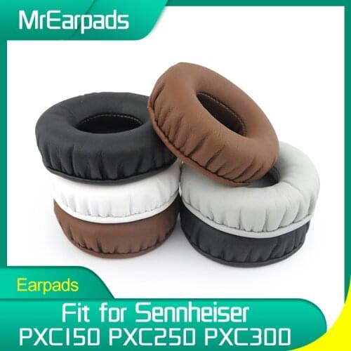 MrEarpads Earpads For Sennheiser PXC150 PXC250 PXC300 Headphone Headband Replacement Ear Pads Earcushions Parts