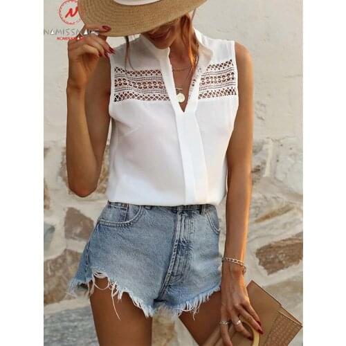 NOMISSMORE Sleeveless Blouses