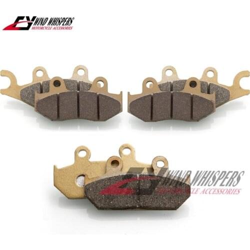 Motorcycle Front Rear brake pads For Suzuki AN 250 AN250 Skywave 2007-2008 AN400 AN 400 Burgman/Skywave ABS 2007-2018