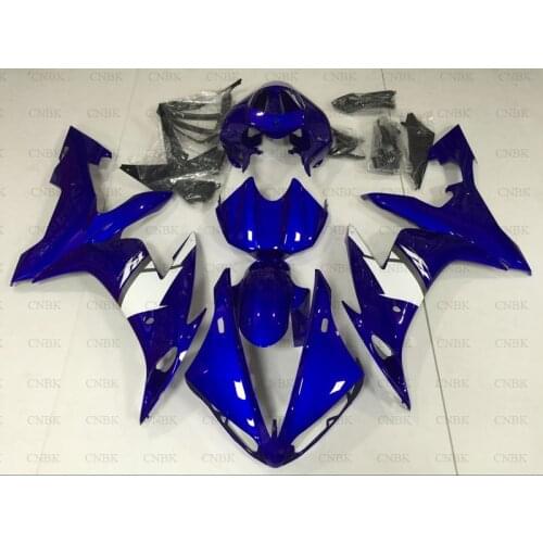 Plastic Fairings for YZF1000 R1 2006 for YAMAHA YZFR1 Fairing 04 06 YZF1000 R1 Fairings 2004 - 2006 Blue White