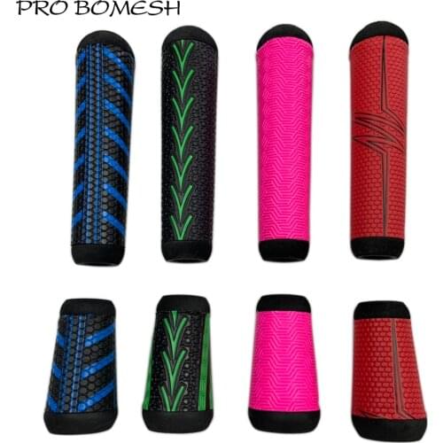 Pro Bomesh 1 Set Anti-skid Grip Handle Butt Cap Handle Set DIY Fishing Rod Component Repair Accessory Pole