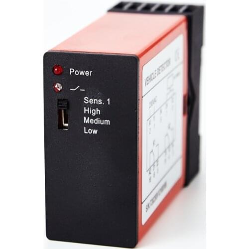 220VAC only single channel vehicle safety control loop detector for car parking system