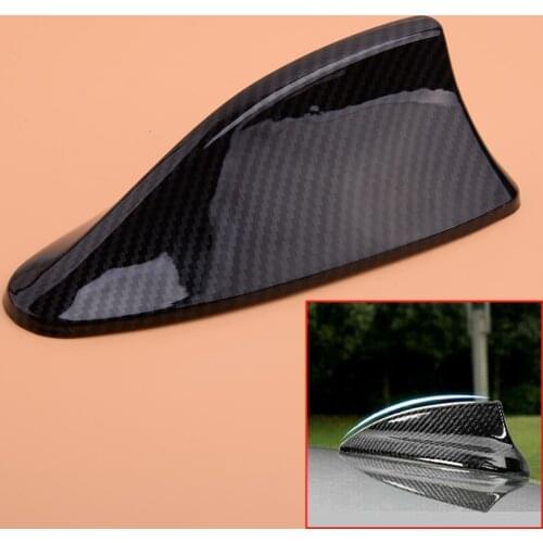 Carbon Fiber Style Antenna Aerials Shark Fin Cover Trim Moulding Fit for BMW 5 7 Series F10 F11 F01 F02
