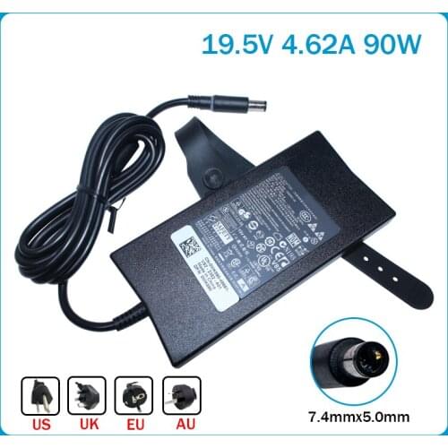90W Laptop AC Charger Power Adapter For Dell Latitude 14 7480 P73G001 E5430 da90pe1-00 9400 9300 3520 3521 1557 N5050Power adap