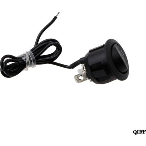 12V Universal 3 Pins Round Heater Motorcycle Car Seat Rocker Switch Control On/Off May06