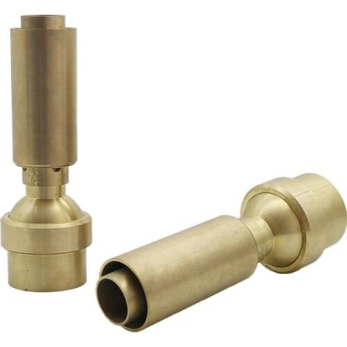 3/4" 1" 1.5" 2" Brass Adjustable Air Bubbling Water Column Fountain Nozzles Air-Blended Jet Sprinklers Garden Landscape Fountain