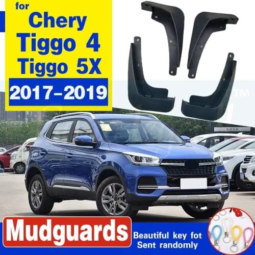 4Pcs for Chery Tiggo 4 2017 2018 2019 Tiggo4 5x Mudguard Car Fender Fenders Splash Flaps Mud Guard Guards Mudflap Accessories