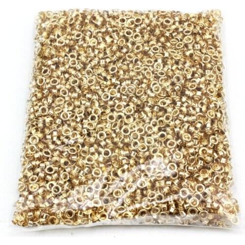 400 Sets 4mm*8mm*4.4mm Rose gold Tone Shoelace Eyelets Garments Grommets Shoes Supplies High Quality Sewing Crafts Accessories