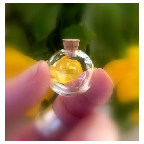 50pcs/lot 18mm hollow glass ball botttle with crok glass globe wishing bottle vial pendant necklace jewelry accessories findings