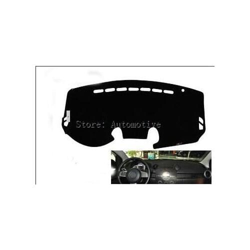 For Mazda 2 Avoid light pad dashboard automobile heat insulation pad subsection antireflective