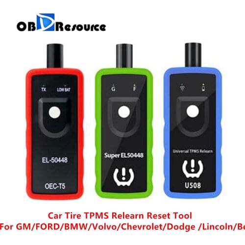 EL50448 EL 50448 U508 Universal Auto Tire Pressure Monitor Sensor Relearn Car TPMS Tool For GM Ford Opel Mercedes BMW Motorcycle