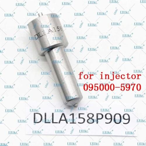 ERIKC Dlla 158 p 909 High Precision Fuel Injector Nozzle DLLA 158 P909 for Denso 095000-5970 HINO 700 FS & SS E13C Euro IV