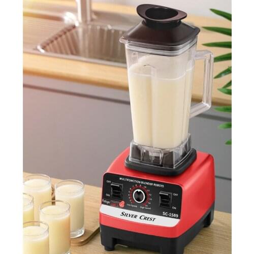 Commercial Blender Mixer Soy Milk Juice Fruit Food Professer Household Ice Smoothie Machine