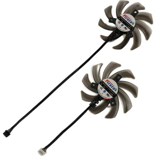 FDC10H12S9-C Graphics Card Fan RTX 2080 2070 2060 GPU Cooler For Palit RTX2060 RTX2070 RTX2080 GamingPro DUAL OC Replacement
