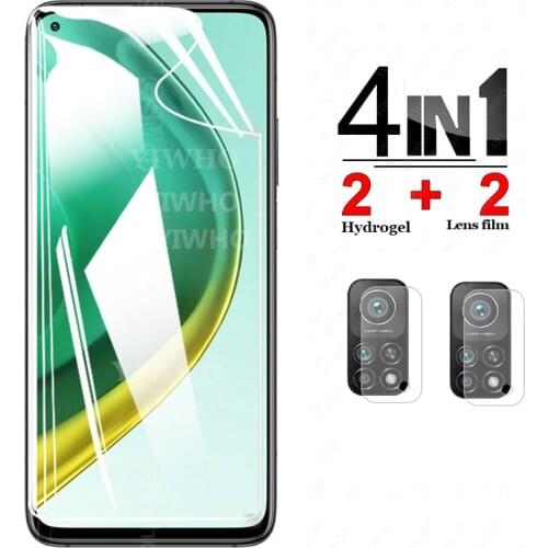 MI 10T Pro on For Xiaomi 10T Pro 5G Front Back Hydrogel Film Screen Protector Mi 10 T Mi10T Pro Xiomi Mi 10Tpro 11 Camera Glass