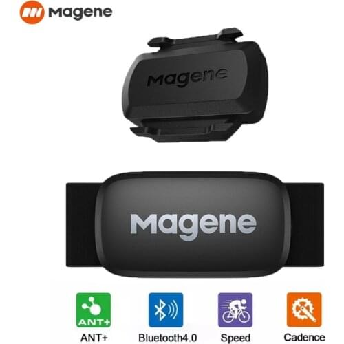 Magene H64 Heart Rate Monitor Fitness Outdoor Bluetooth 4.0 ANT+ Heart Rate Sensor with Chest Strap Waterproof For Wahoo Garmin