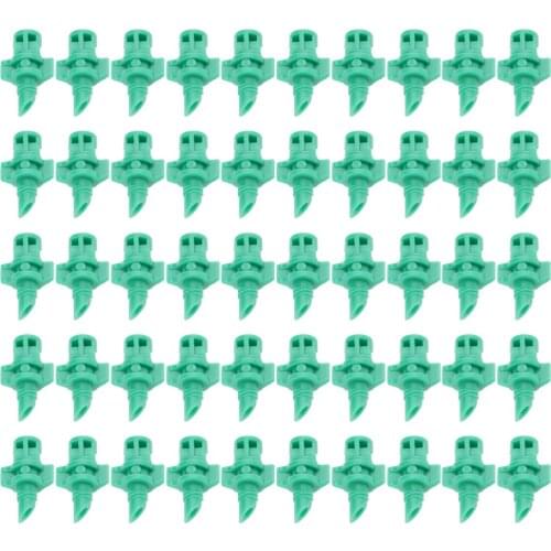 Pack of 50 Mini 180 Degree Garden Lawn Agriculture Watering Spray Nozzle Sprinkler Tool