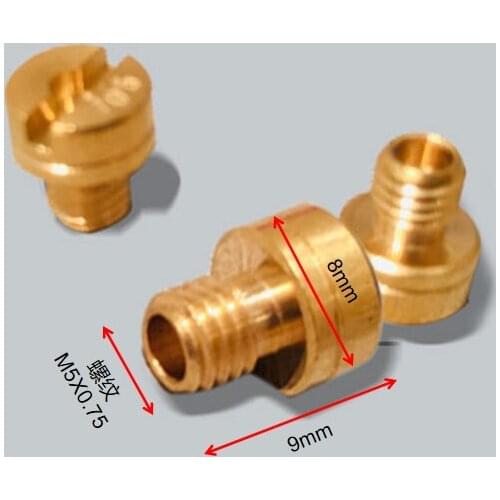 Custom GN125 Carburetor Main Orifice BS26 Main Nozzle Yamaha FZR/BS25 Main Nozzle