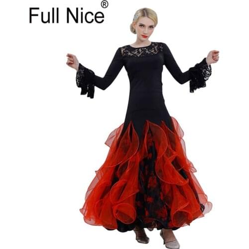 Ballroom dance competition dresses standard ballroom dress dance costumes Flamenco Waltz tango costume competition performance