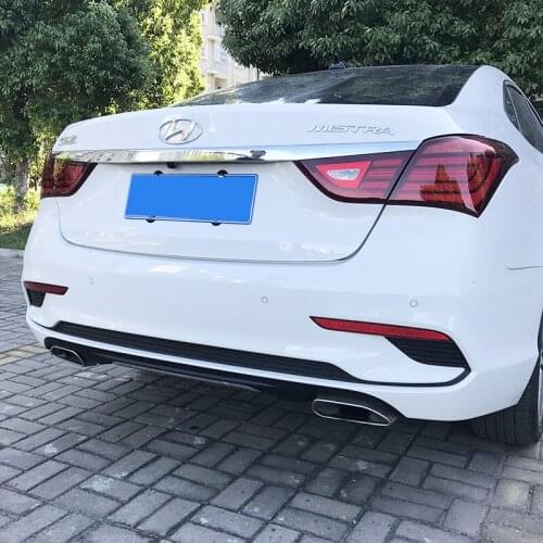 Suitable For Used Specially 17-19 Modern Famous Pictures. After Refitting Bar Guard,the Rear Spoiler Tail Lip