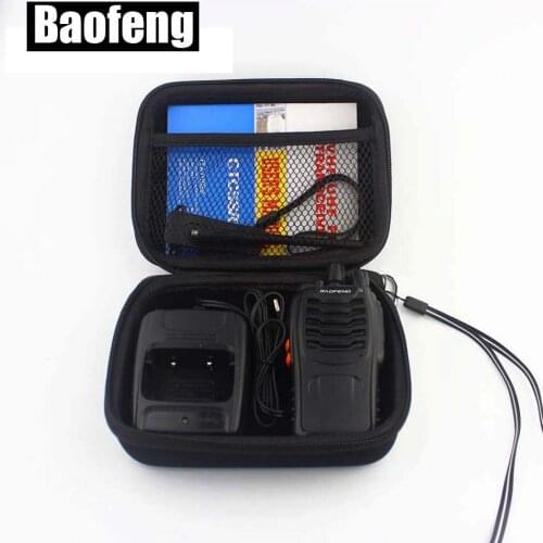 Small Size Radio Collection Bag Storage Case Portable Shockproof For BAOFENG 888S 777S 666S Two Way Radio