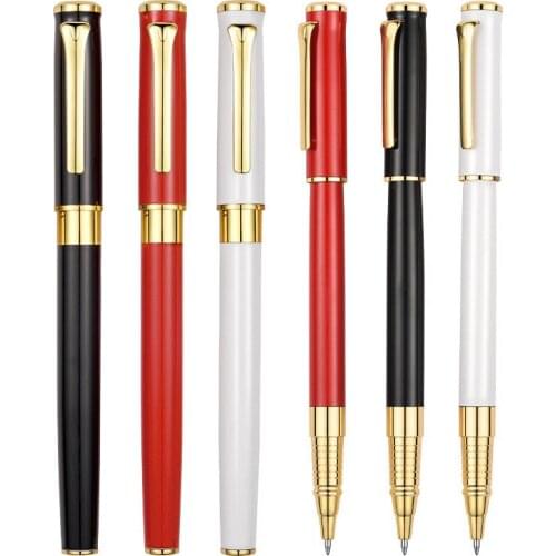 Luxury Metal Gel Pen Gift Pen Hotel Business Writing Ballpoint Pen Office School Stationery supply