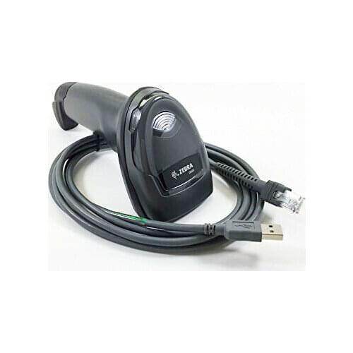 For Zebr Symbol DS2208-SR Corded 2D/1D Handheld Barcode Scanner/Imager w/cable POJAN