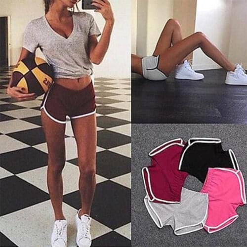 Summer Shorts Women High Waist Elastic Loose Casual Short Harajuku Beach Sexy Short Femme Workout Waistband Skinny Short Pants