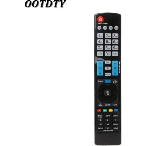 OOTDTY Universal Television Remote Control Replacement For LG AKB73756565 3D SMART APPS TV