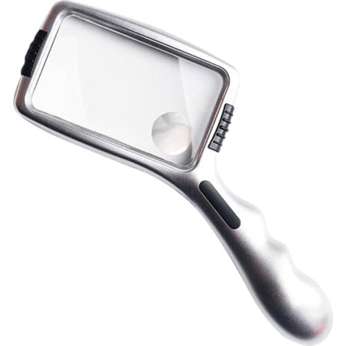 3x/10x Magnifying Glass Portable Handheld Magnifier For Jewelry Newspaper Book Reading High Definition Eye Loupe Glass