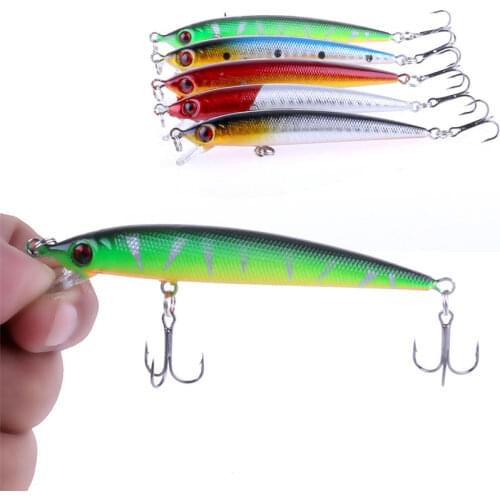 1Pcs 85mm 6g Minnow Fishing Lures Crankbait Iscas Artificiais Para Pesca Sea Wobbler Swimming Baits Fishing Tackle