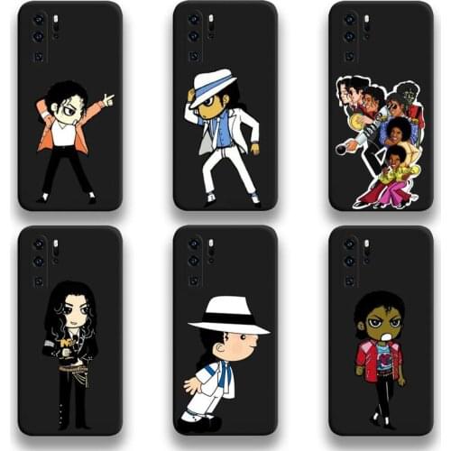 Fashion cartoon singer Michael jackson Phone Case For Huawei P20 P30 P40 lite E Pro Mate 40 30 20 Pro P Smart 2020
