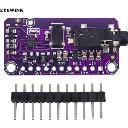 FM Transmitter Module SI4713 Stereo Frequency Modulation CJMCU-4713 DC 3-5V Digital Wireless Radio MCU Controller
