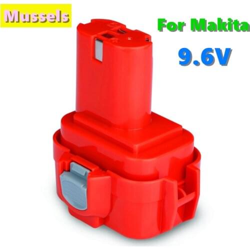 New 9.6V 9.8Ah Power Tools Battery for MAKITA 9120 9122 9133 9134 9135 9135A 6222D 6260D L10 193977-7 638344-4-2 9120 9122