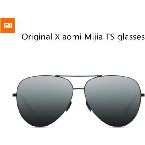 Xiaomi Mijia TS Brand Nylon Polarized Stainless Sun Mirror Lenses glasses UV400 for Outdoor Travel Man Woman