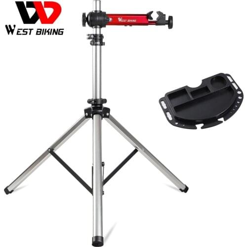 Bicycle Repair Tool Tray Adjustable Foldable Maintenance Display Storage Basin Cycling Repair Stand MTB Road Bike Accessories